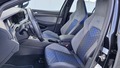 View of front seats
