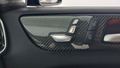 View of control buttons for electric seat adjustment