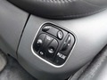 View of control buttons for electric seat adjustment