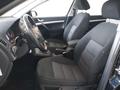View of front seats