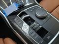 View of centre console