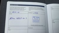 Dodatni ukrepi v servisni knjižici