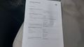 Attestation d'entretien