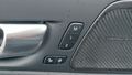 View of control buttons for electric seat adjustment