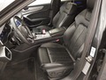 View of front seats
