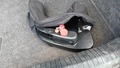 View of trailer tow-bar hitch