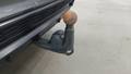 View of trailer tow-bar hitch
