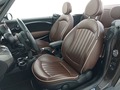 View of front seats