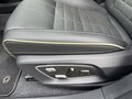 View of control buttons for electric seat adjustment