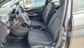View of front seats