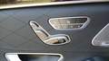 View of control buttons for electric rear seat adjustment