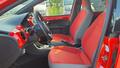 View of front seats