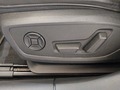 View of control buttons for electric seat adjustment