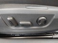 View of control buttons for electric seat adjustment