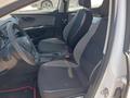 View of front seats