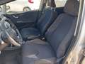 View of front seats