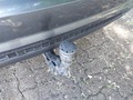 View of trailer tow-bar hitch