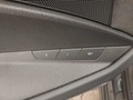 View of control buttons for electric seat adjustment