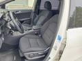 View of front seats