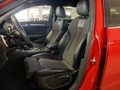 View of front seats