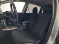 View of front seats