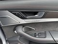 View of control buttons for electric rear seat adjustment