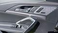 View of control buttons for electric seat adjustment