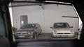 View of rear entertainment and accessories