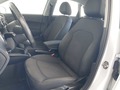 View of front seats