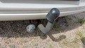 View of trailer tow-bar hitch