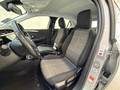 View of front seats