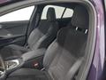 View of front seats