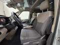 View of front seats