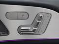 View of control buttons for electric seat adjustment