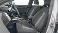 View of front seats