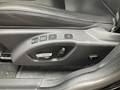 View of control buttons for electric seat adjustment