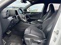 View of front seats