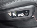 View of control buttons for electric seat adjustment