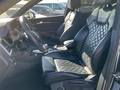 View of front seats