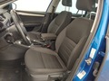 View of front seats