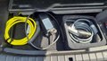 View of fittings for electric vehicle