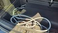 View of fittings for electric vehicle