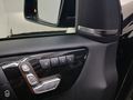 View of control buttons for electric seat adjustment