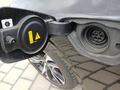 View of fittings for electric vehicle
