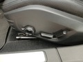 View of control buttons for electric seat adjustment