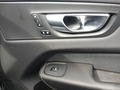 View of control buttons for electric seat adjustment