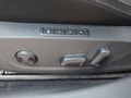 View of control buttons for electric seat adjustment