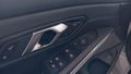 View of control buttons for electric seat adjustment