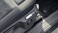 View of control buttons for electric seat adjustment