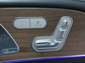 View of control buttons for electric seat adjustment